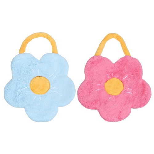Coral fleece hand - towel, with