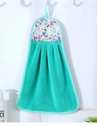 Floral hand towels with - hand,