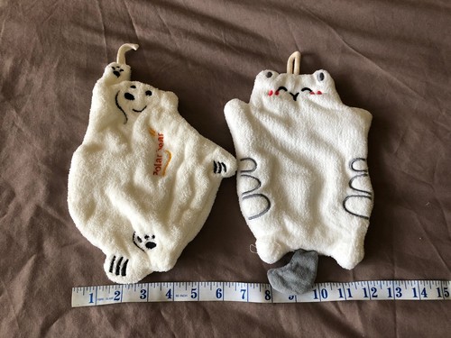 Hand towel with hanging - hand, loops