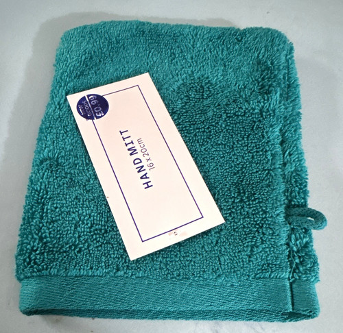 Teal pure cotton hand - pure,