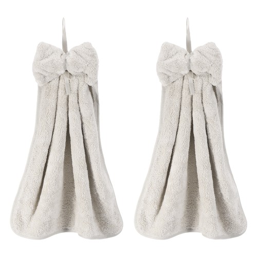 2pcs bow hand towels - hand, with