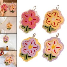 Floral Hand Towel Absorbent