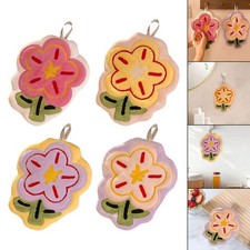 Floral Hand Towel with Hanging