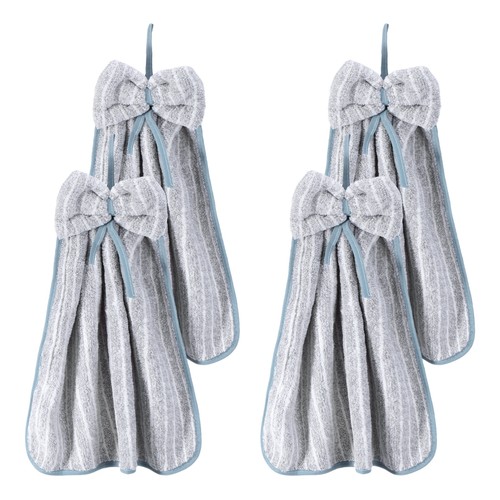 4pcs bow hand towels with - hand,
