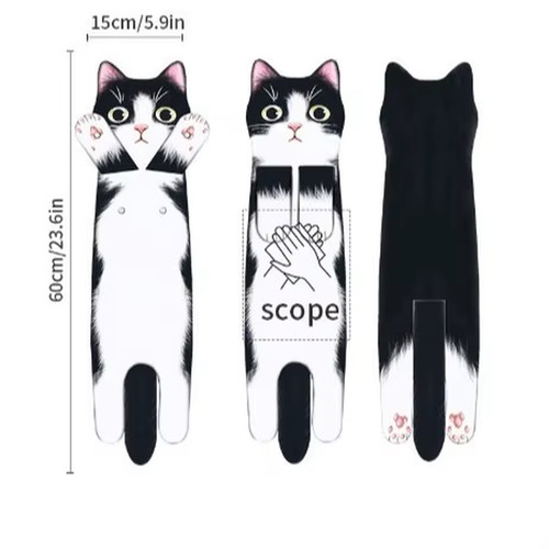 Funny cat hand towels - funny,