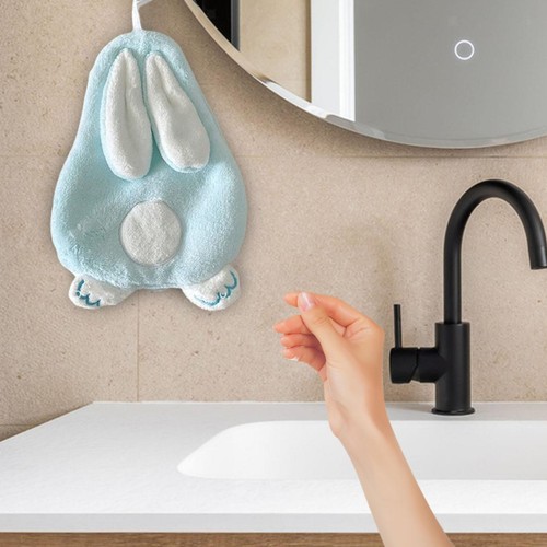 Hand towel with hanging - hand, loops