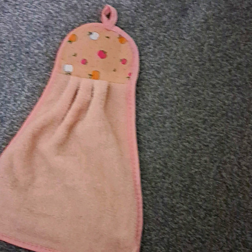 Pink fruit pattern cloth - pink,