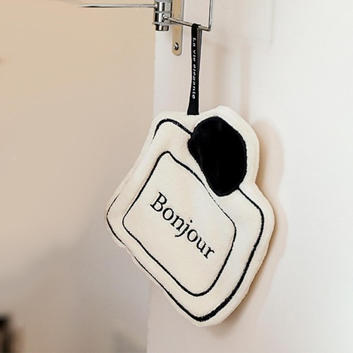 Hand towel with hanging loops - hand,