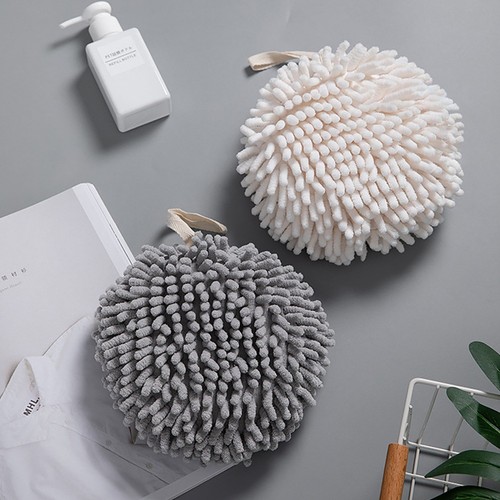 Chenille hand towel ball - hand,
