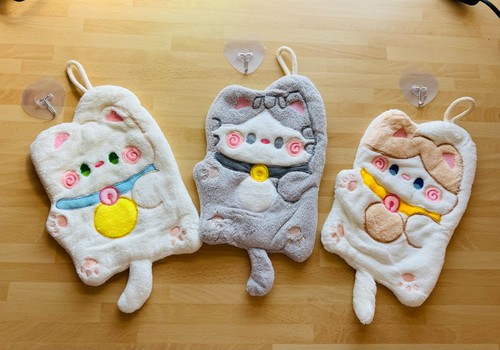 Pack cute cartoon cat - 3, hand